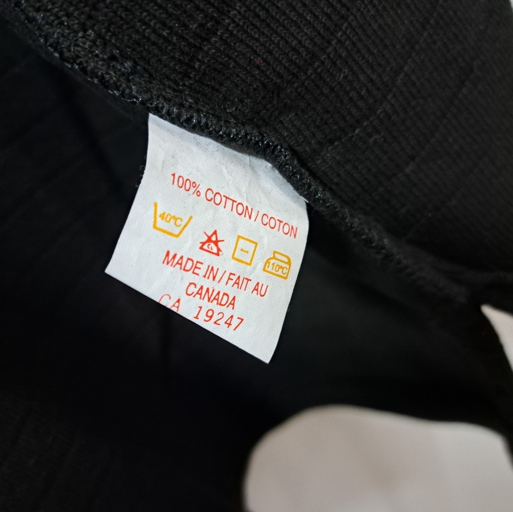 Vintage 80s 90s Women's Ticlio  Vest Jacket Black Full Zip Canada One Size OS - Picture 8 of 9